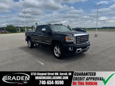 Black 2016 GMC Sierra 2500HD SLT for sale in Carroll, OH