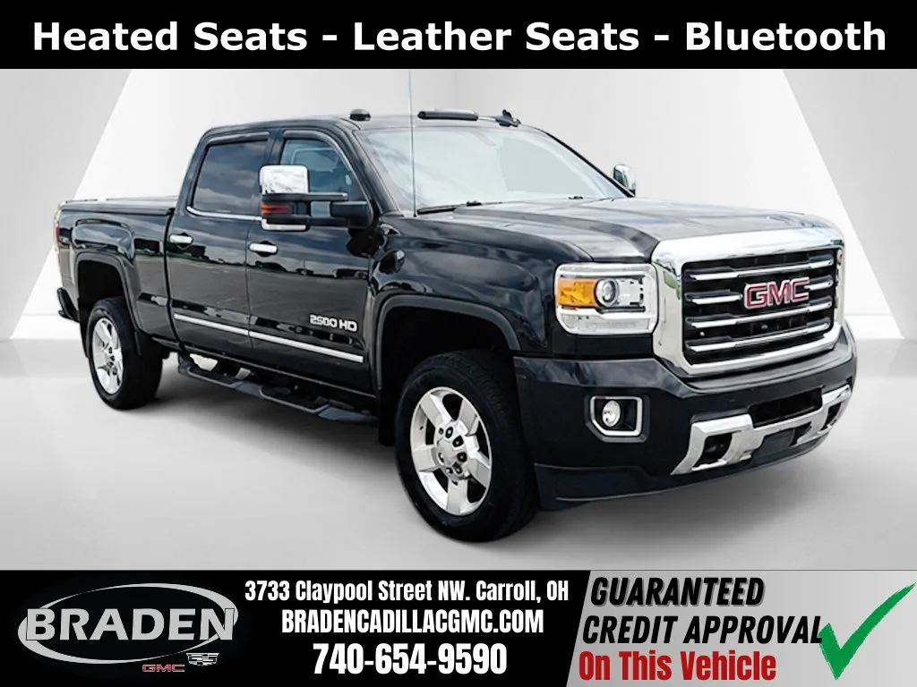 Black 2016 GMC Sierra 2500HD SLT for sale in Carroll, OH
