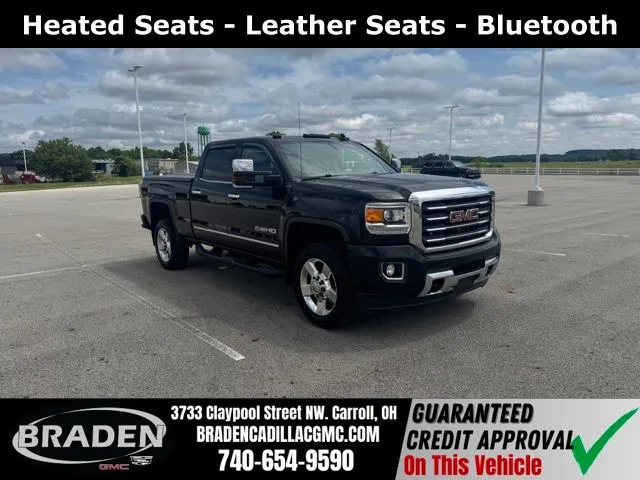 Black 2016 GMC Sierra 2500HD SLT for sale in Carroll, OH