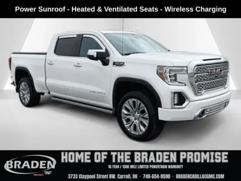 White 2022 GMC Sierra 1500 Limited Denali for sale in Carroll, OH