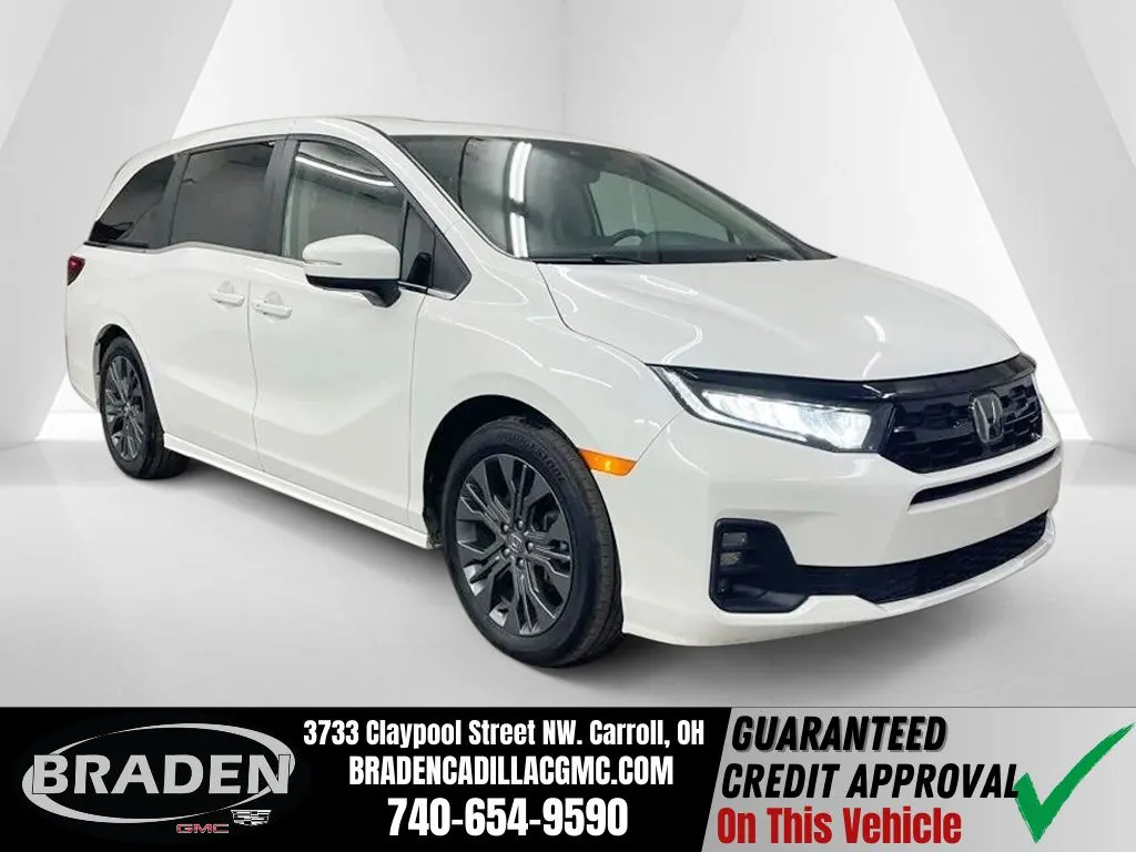 White 2025 Honda Odyssey Touring for sale in Carroll, OH