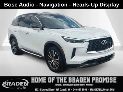 White 2023 INFINITI QX60 Autograph for sale in Carroll, OH
