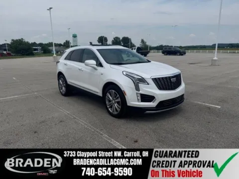 White 2024 Cadillac XT5 Premium Luxury for sale in Carroll, OH