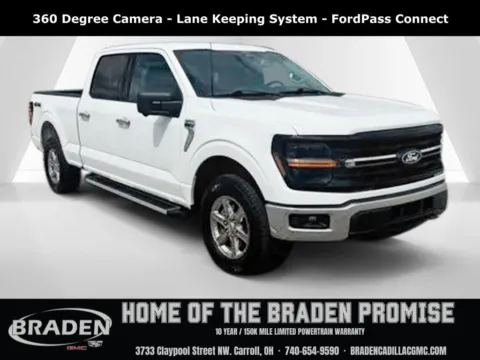 White 2024 Ford F-150 XLT for sale in Carroll, OH