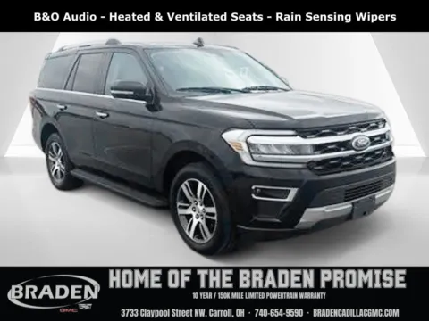 Black 2024 Ford Expedition Limited for sale in Carroll, OH