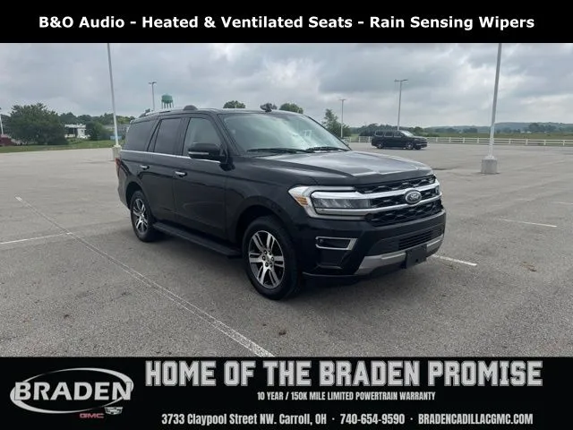 Black 2024 Ford Expedition Limited for sale in Carroll, OH