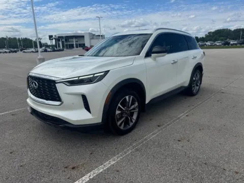 Another view of 2023 INFINITI QX60 LUXE for sale in Carroll, OH at Braden Cadillac GMC