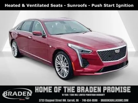 Red 2019 Cadillac CT6 3.6L Premium Luxury for sale in Carroll, OH