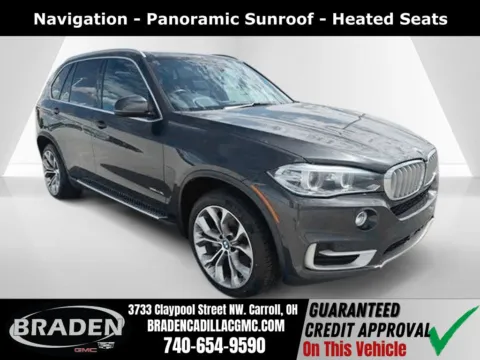 Gray 2018 BMW X5 xDrive50i for sale in Carroll, OH