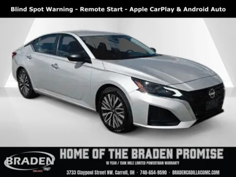 Silver 2024 Nissan Altima 2.5 SV for sale in Carroll, OH