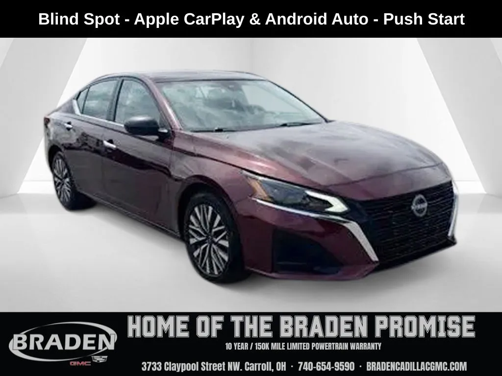 Red 2024 Nissan Altima 2.5 SV for sale in Carroll, OH