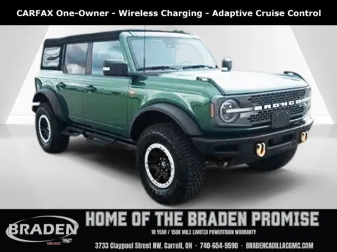 Green 2022 Ford Bronco Badlands for sale in Carroll, OH