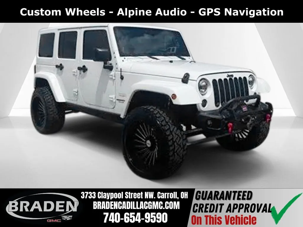 2015 Jeep Wrangler Unlimited Sahara for sale in Carroll, OH