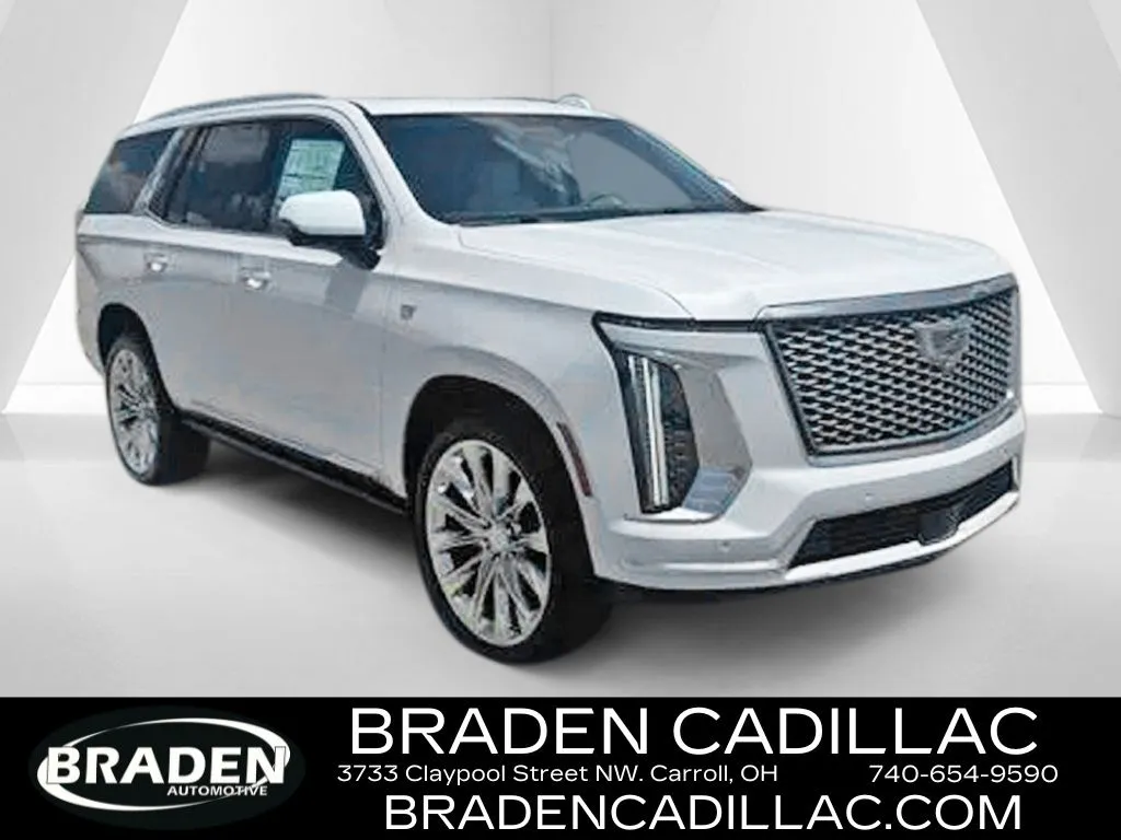 White 2026 Cadillac Escalade Platinum Luxury for sale in Carroll, OH