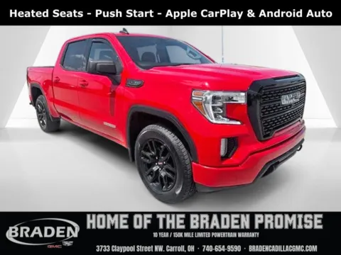 Red 2021 GMC Sierra 1500 Elevation for sale in Carroll, OH