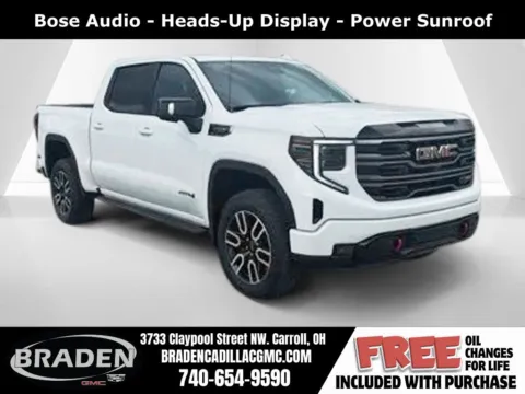 White 2026 GMC Sierra 1500 AT4 for sale in Carroll, OH