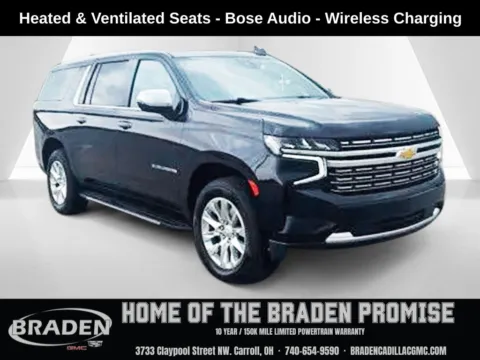 Blue 2024 Chevrolet Suburban Premier for sale in Carroll, OH