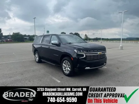 Blue 2024 Chevrolet Suburban Premier for sale in Carroll, OH