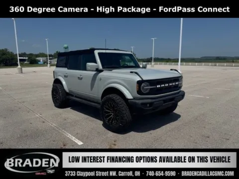 Gray 2022 Ford Bronco Outer Banks for sale in Carroll, OH