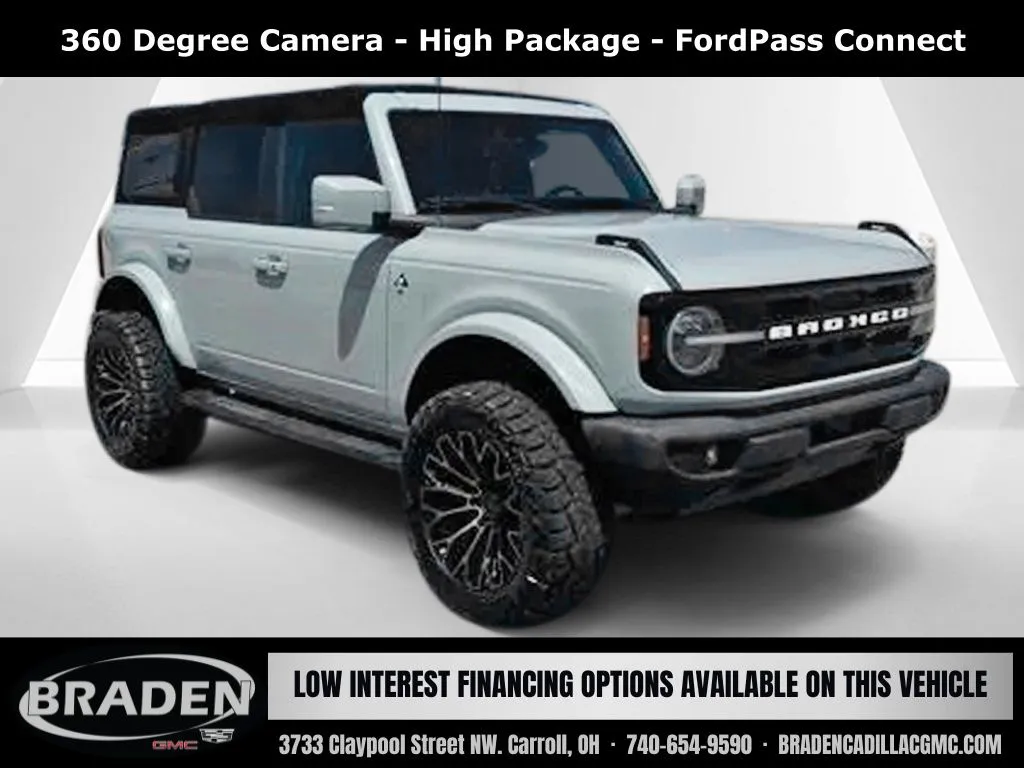 Gray 2022 Ford Bronco Outer Banks for sale in Carroll, OH