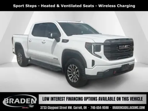 White 2023 GMC Sierra 1500 AT4 for sale in Carroll, OH