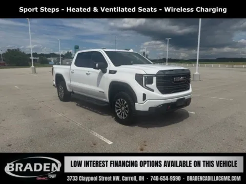 White 2023 GMC Sierra 1500 AT4 for sale in Carroll, OH