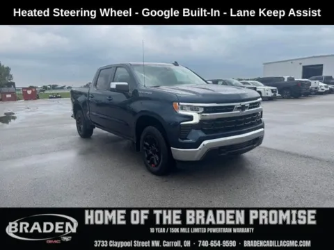 Blue 2023 Chevrolet Silverado 1500 LT for sale in Carroll, OH