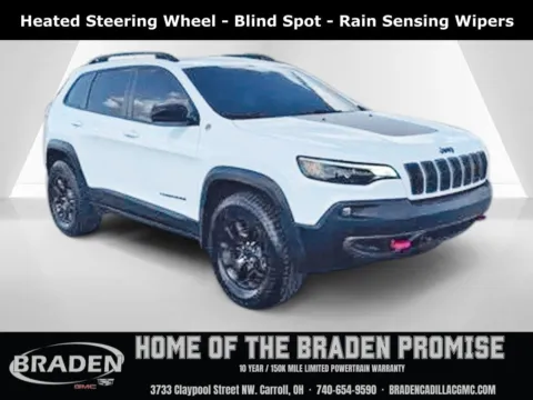 White 2022 Jeep Cherokee Trailhawk for sale in Carroll, OH