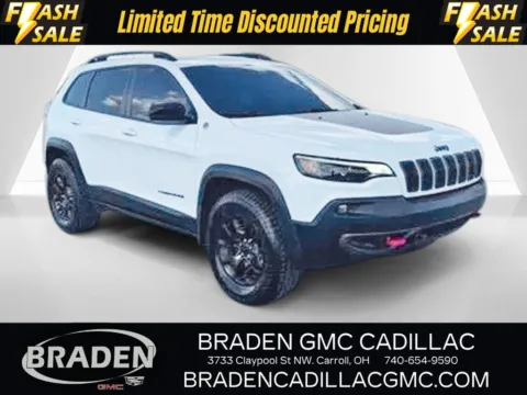 White 2022 Jeep Cherokee Trailhawk for sale in Carroll, OH
