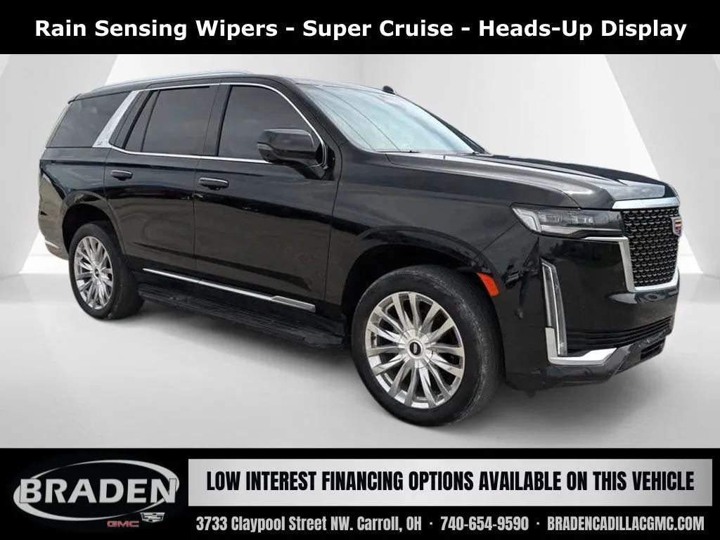 Black 2023 Cadillac Escalade Premium Luxury for sale in Carroll, OH
