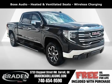 Black 2026 GMC Sierra 1500 SLT for sale in Carroll, OH