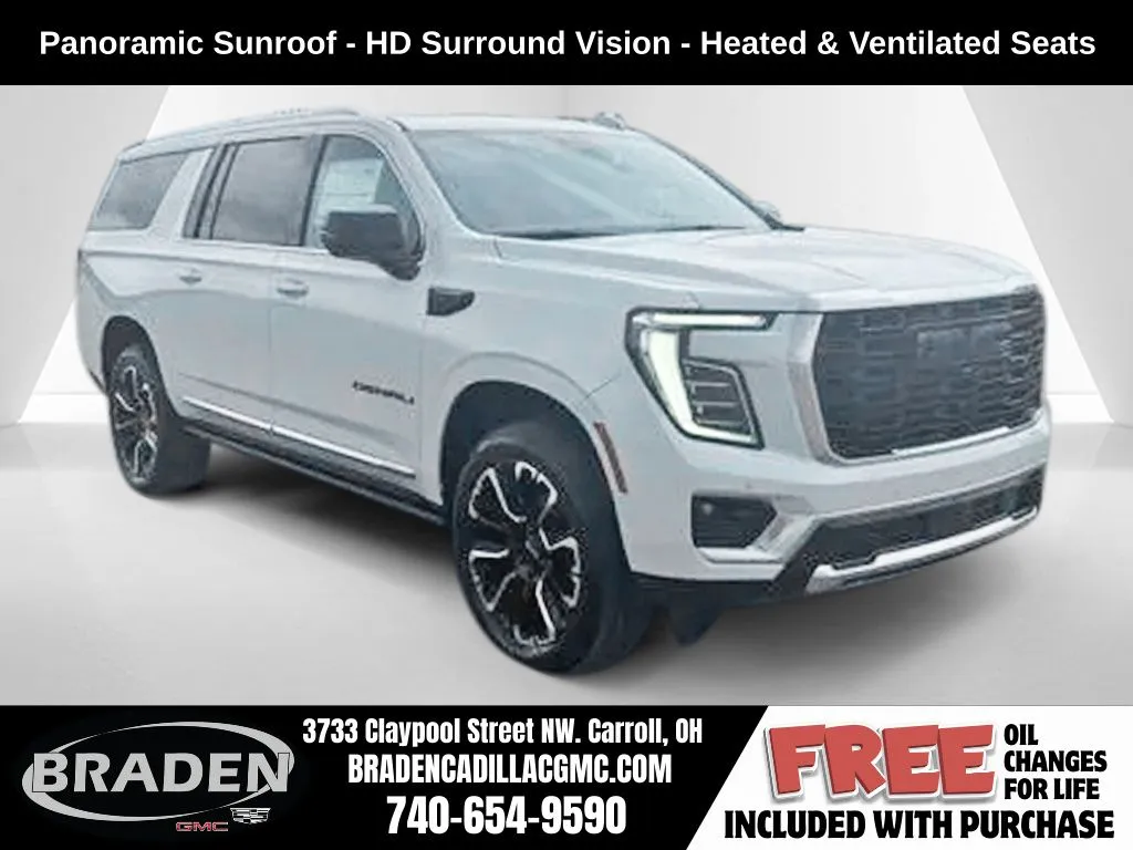 White 2026 GMC Yukon XL Denali for sale in Carroll, OH