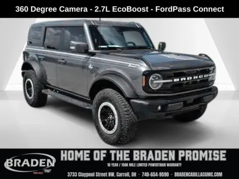 Gray 2023 Ford Bronco Outer Banks for sale in Carroll, OH