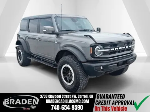 Gray 2023 Ford Bronco Outer Banks for sale in Carroll, OH