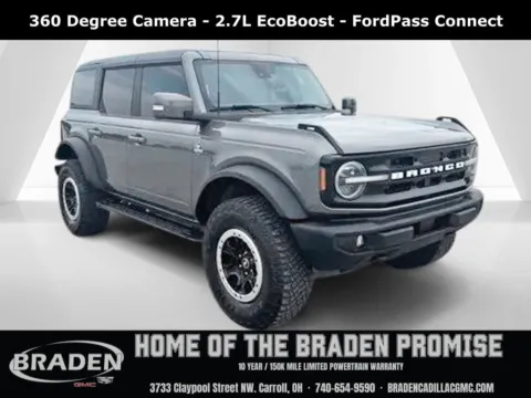 Gray 2023 Ford Bronco Outer Banks for sale in Carroll, OH