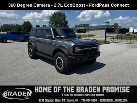 Gray 2023 Ford Bronco Outer Banks for sale in Carroll, OH