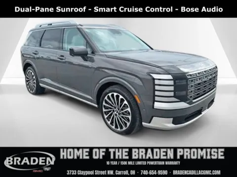Gray 2026 Hyundai Palisade Calligraphy for sale in Carroll, OH