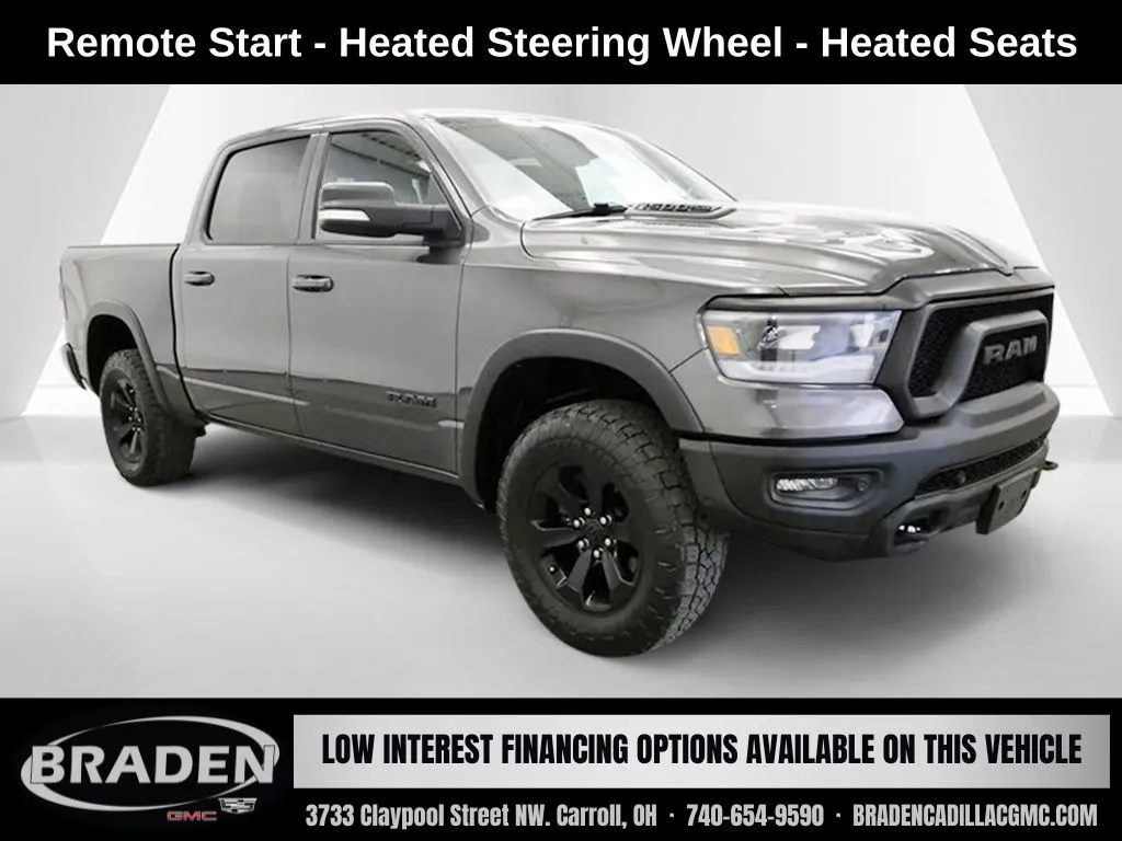 Gray 2021 Ram 1500 Rebel for sale in Carroll, OH