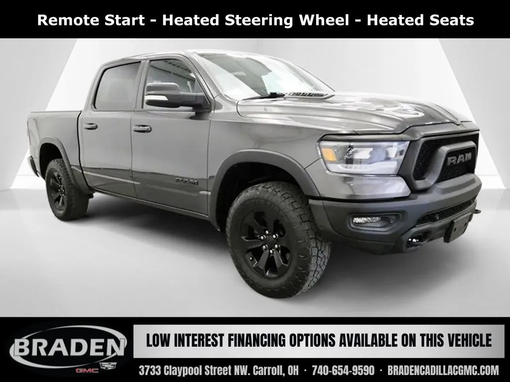 Gray 2021 Ram 1500 Rebel for sale in Carroll, OH