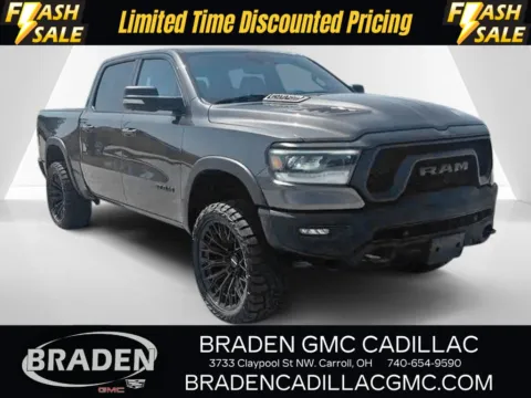 Gray 2021 Ram 1500 Rebel for sale in Carroll, OH