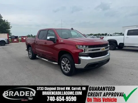 Red 2022 Chevrolet Silverado 1500 LTD LT for sale in Carroll, OH