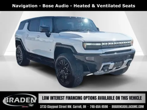 White 2026 GMC Hummer EV SUV 3X for sale in Carroll, OH