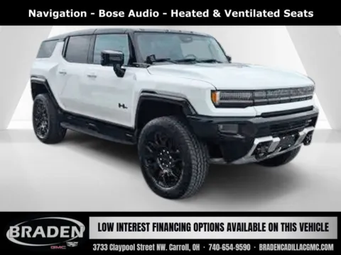 White 2026 GMC Hummer EV SUV 3X for sale in Carroll, OH