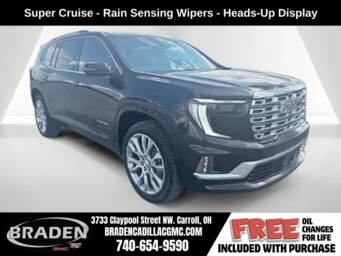 Black 2026 GMC Acadia Denali for sale in Carroll, OH