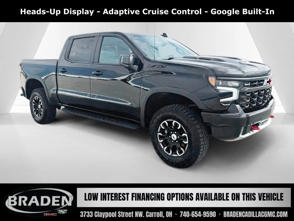 Black 2024 Chevrolet Silverado 1500 ZR2 for sale in Carroll, OH
