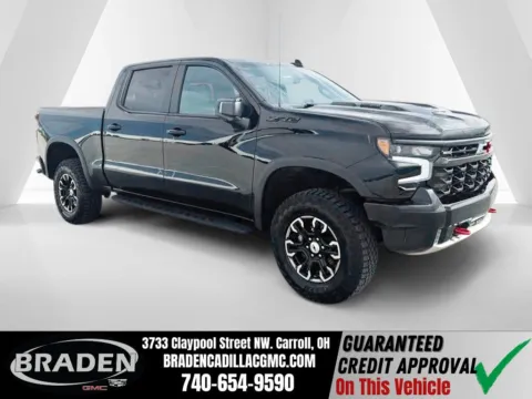 Black 2024 Chevrolet Silverado 1500 ZR2 for sale in Carroll, OH
