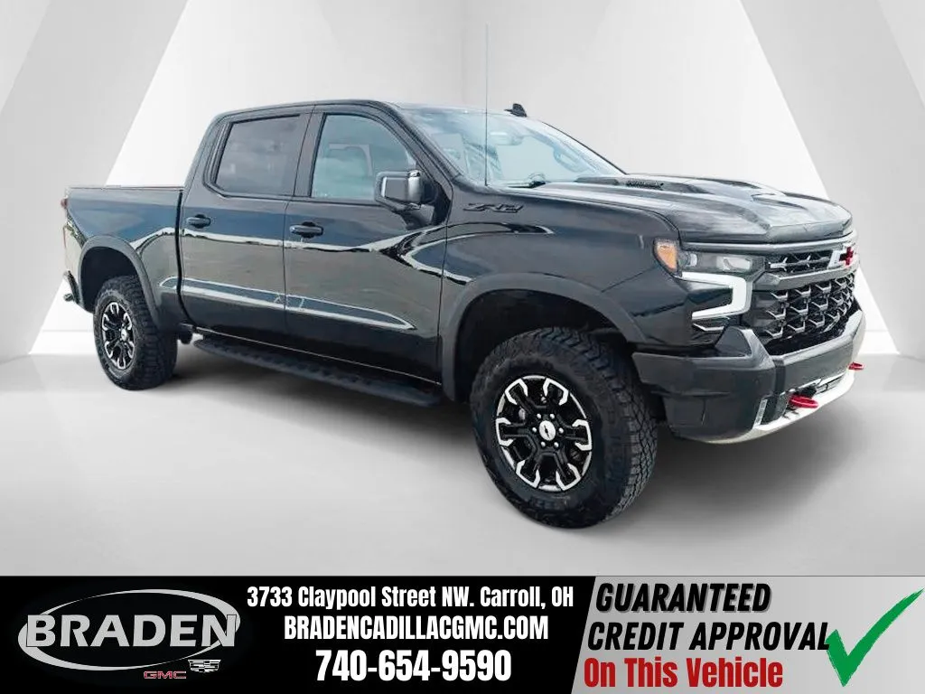Black 2024 Chevrolet Silverado 1500 ZR2 for sale in Carroll, OH
