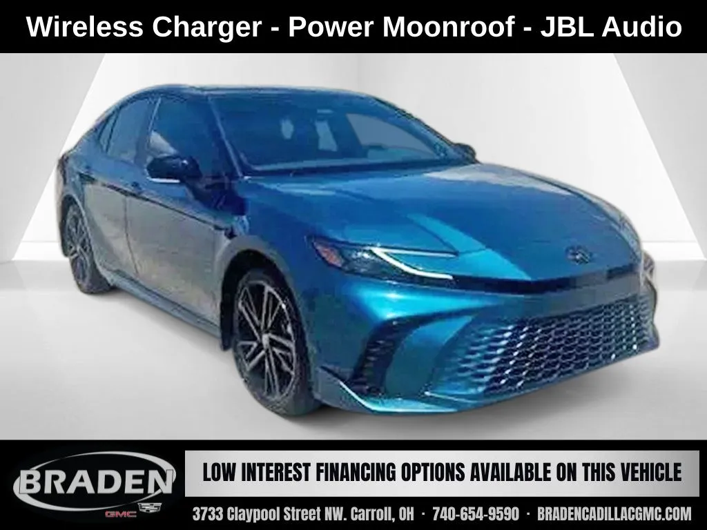Black 2025 Toyota Camry XSE for sale in Carroll, OH