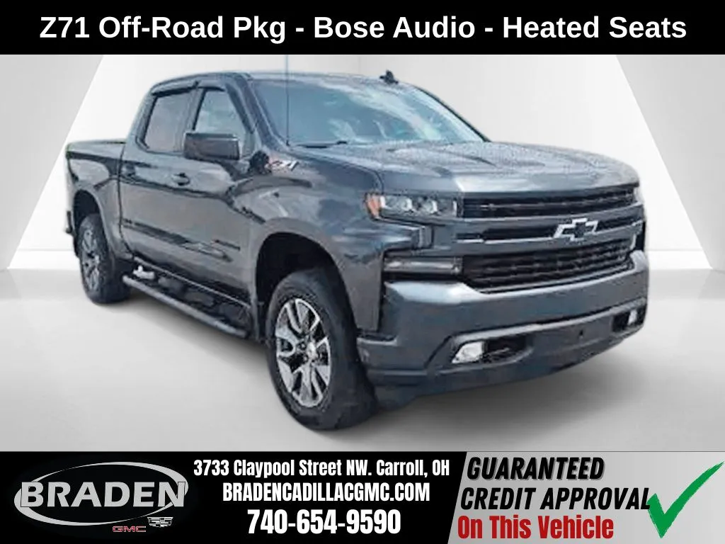 Gray 2020 Chevrolet Silverado 1500 RST for sale in Carroll, OH
