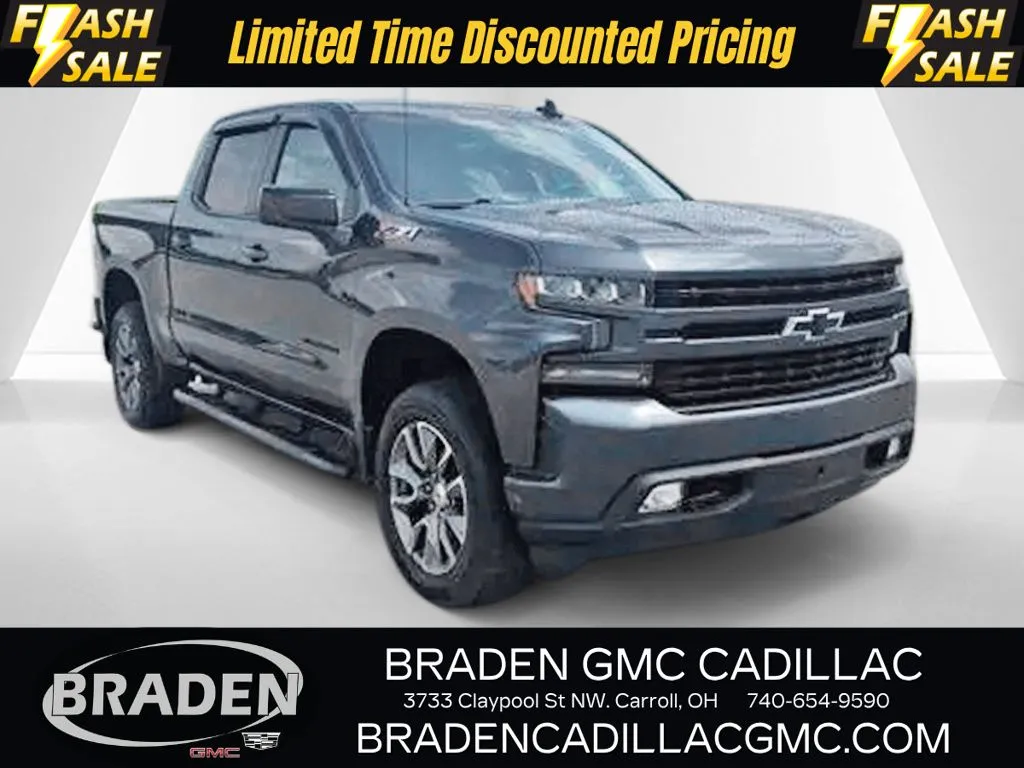 Gray 2020 Chevrolet Silverado 1500 RST for sale in Carroll, OH